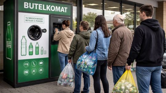 520 mln zł zebranych opakowań. Brakuje jednak kaucjomatów, zwłaszcza poza sklepami