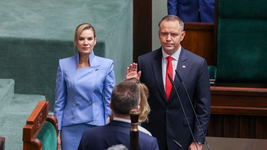 [FOTO] Mamy nowego Prezydenta Rzeczypospolitej Polskiej. Karol Nawrocki został zaprzysiężony