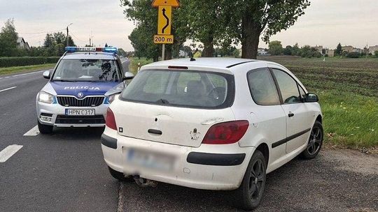 Mieszkaniec powiatu sztumskiego zatrzymany w Tczewie. Jechał bez uprawnień i bez badań technicznych
