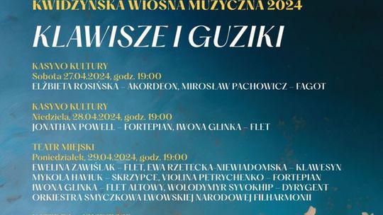Święto muzyki w Kwidzynie: "Klawisze i Guziki"