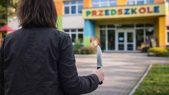 Z nożem wtargnęła do przedszkola w Kwidzynie. Sąd zdecydował o trzymiesięcznym areszcie