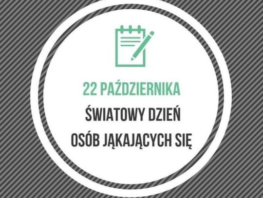 22 października września 2024 r. - Ważny dzień w kalendarzu. Światowy Dzień Osób Jąkających