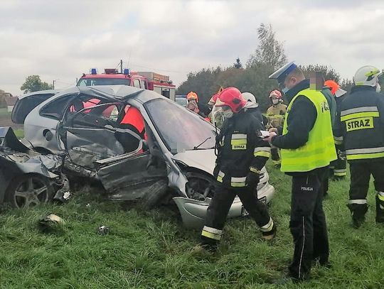 3 osoby ranne. Wypadek w Grabówku