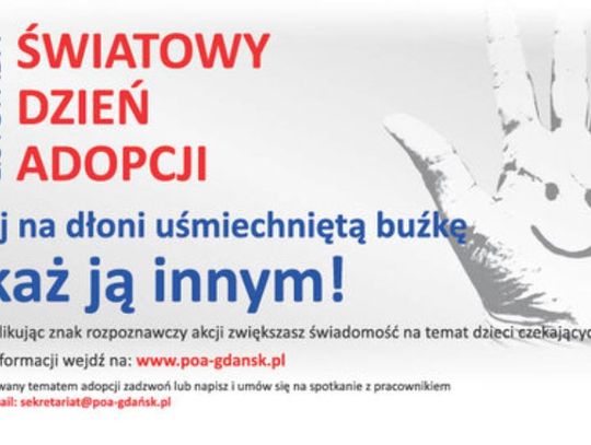 9.11.2023 - Ważny dzień w kalendarzu. Światowy Dzień Adopcji