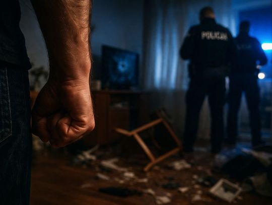 Awantura, zdemolowane mieszkanie i dziewięć zarzutów dla sprawcy Awantura, zdemolowane mieszkanie i dziewięć zarzutów dla sprawcy