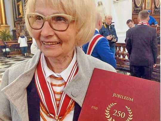 Barbara Wilk-Malinowska została odznaczona orderem Świętego Stanisława III klasy
