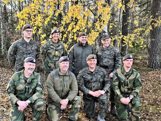 Generał Wiesław Kukuła przebywał z wizytą w Norwegii