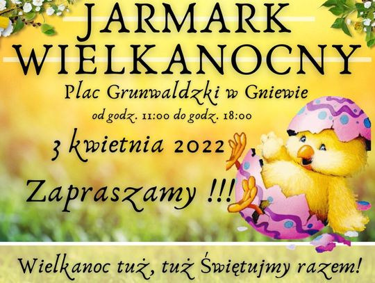 Gniewski Jarmark Wielkanocny. Klimatyczne kramy i świąteczne wypieki