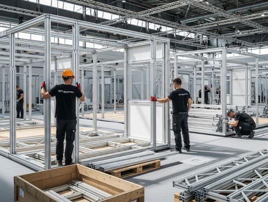 Jak szybki montaż stoisk wystawowych zwiększa zysk i oszczędza czas?