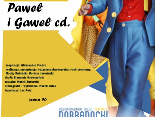 Już 25 listopada Paweł i Gaweł cd – spektal dla najmłodszych