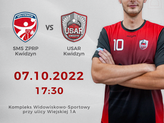 Kwidzyńskie derby!!! SMS ZPRP Kwidzyn - USAR Kwidzyn