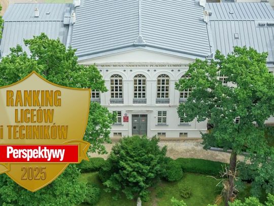 Kwidzyńskie liceum z tytułem  SREBRNEJ SZKOŁY 2025 rankingu Perspektyw