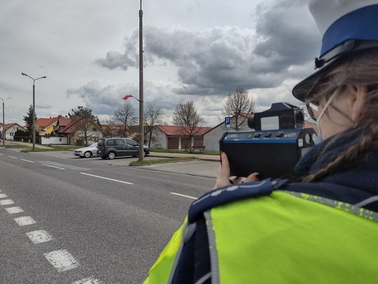 Nadmierna prędkość na drogach: Policjanci z Kwidzyna zatrzymali kierowcę pędzącego z podwójną prędkością