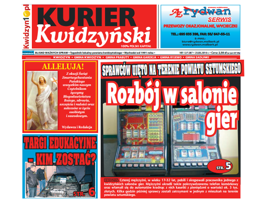 Najnowszy Kurier już w kioskach!