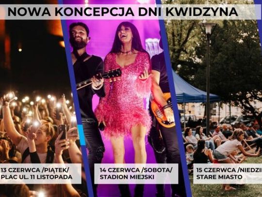 NOWA KONCEPCJA OBCHODÓW DNI KWIDZYNA /13-15 CZERWCA 2025/