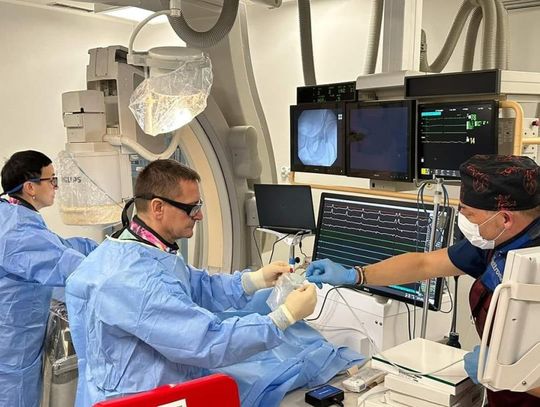 Nowe możliwości leczenia serca i powikłań w szpitalu w Sztumie.  Wykonano już m.in. zaawansowane procedury tzw. krioblacji