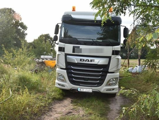 Odzyskali ciężarówkę skradzioną na terenie Niemiec
