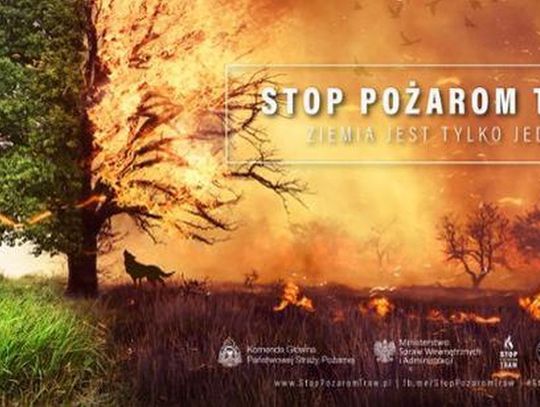 Ogólnopolska inauguracja kampanii „Stop pożarom traw”