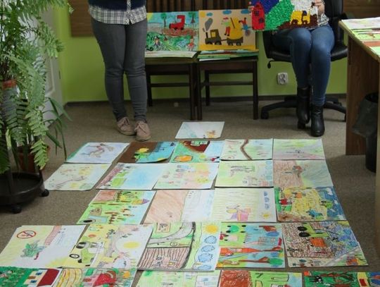 Ogólnopolski Konkurs Plastyczny  Maszyna pracuje, dziecko obserwuje