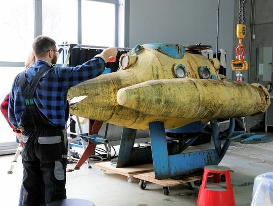 Pojazd podwodny Delfin II. Nowy zabytek Narodowego Muzeum Morskiego w Gdańsku