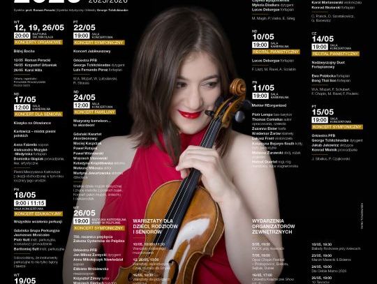 Polska Filharmonia Bałtycka im. Fryderyka Chopina w Gdańsku zaprasza na koncerty symfoniczne i wydarzenia w maju 2026 Polska Filharmonia Bałtycka im. Fryderyka Chopina w Gdańsku zaprasza na koncerty symfoniczne i wydarzenia w maju 2026