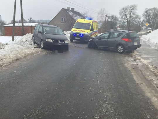 Poważny wypadek w Tymawie. Uwaga dziś bardzo trudne warunki na drogach