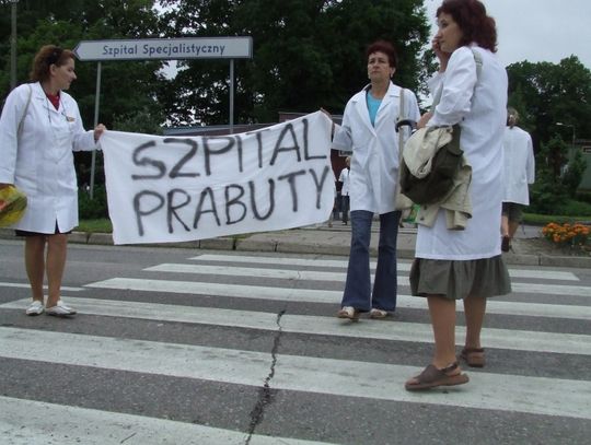 Protest w szpitalu - nie chcą marszałkowskiego dyrektora