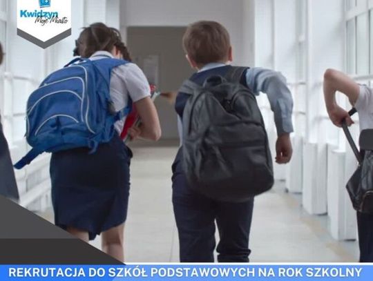 Rekrutacja do pierwszych klas szkół podstawowych na rok szkolny 2025/2026