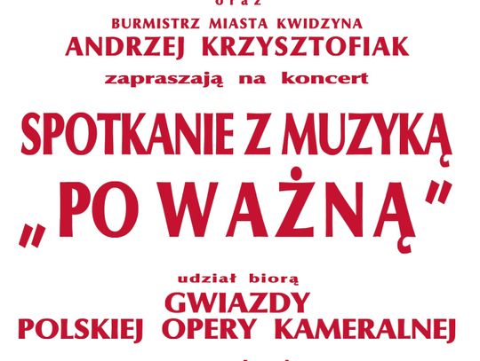 Spotkanie z muzyką poważną