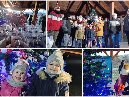 Święty Mikołaj odwiedził sołectwo Balewo z... prezentami dla wszystkich dzieci