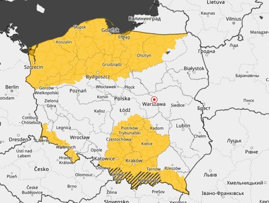 Uwaga na śliskie drogi - możliwe oblodzenie! Uwaga na śliskie drogi - możliwe oblodzenie!