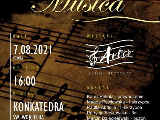 W Prabutach Viva Musica – kolejny koncert 7 sierpnia