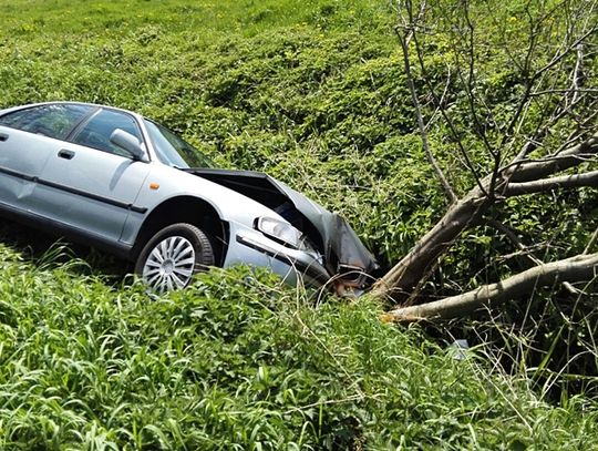 Wypadek w Rozpędzinach – ciężarna trafiła do szpitala