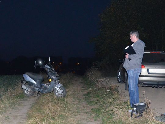 Wypadek z udziałem dwóch motocyklistów