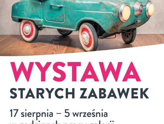 Wystawa zabytkowych zabawek w Centrum Handlowym Auchan 
