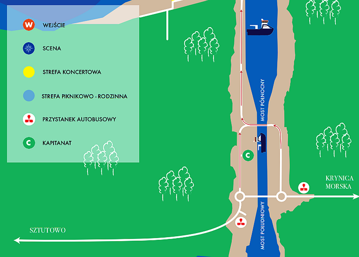 17 września - uroczyste otwarcie Kanału przez Mierzeję Wiślaną