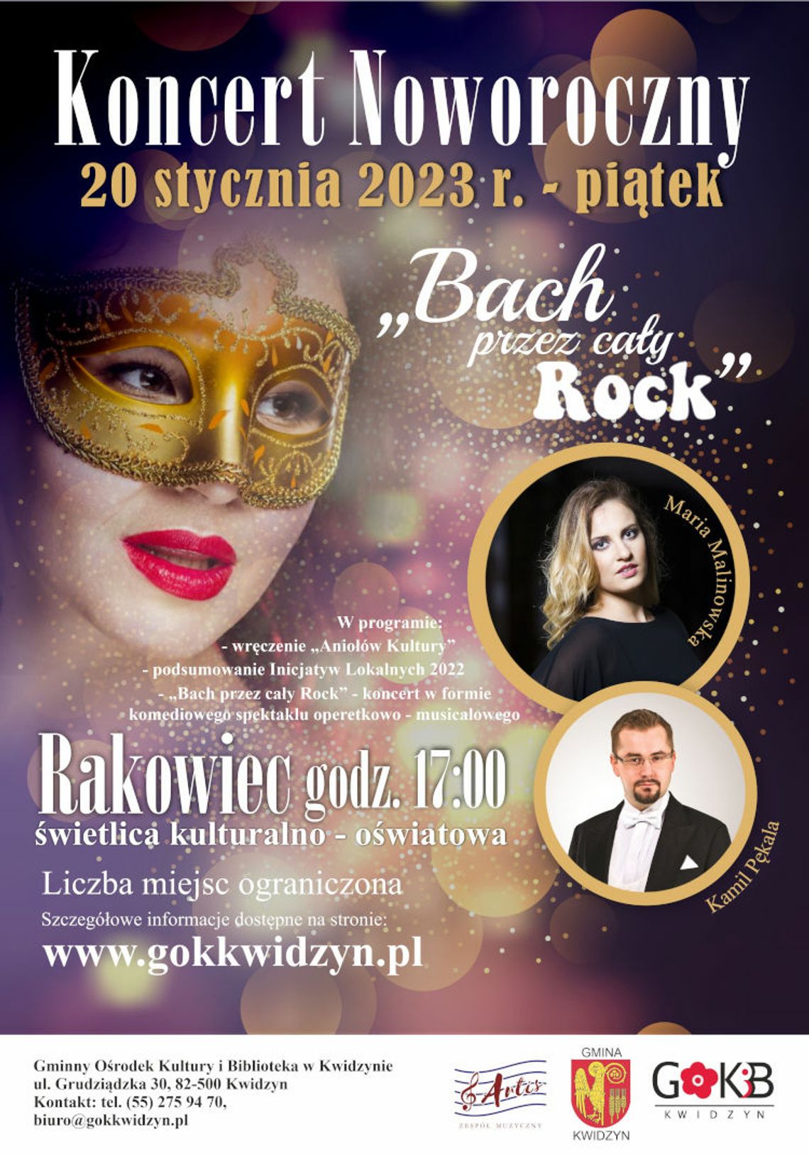 20 stycznia br. Noworoczny Koncert i wręczenie nagród w Rakowcu