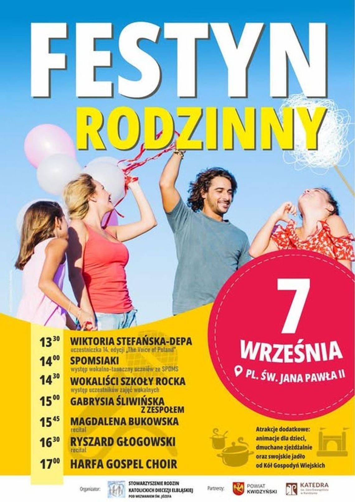 7 września 2025 r. - Festyn Rodzinny w Kwidzynie!