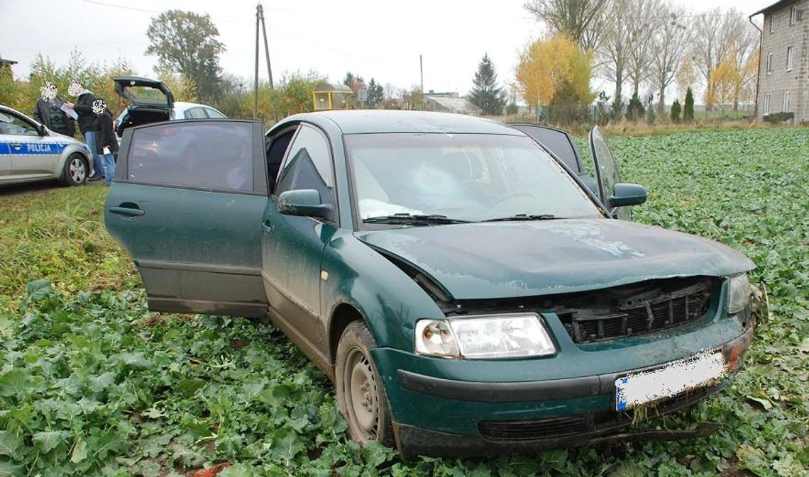 Akcja „Znicz 2012” - dwie osoby ranne w wypadku