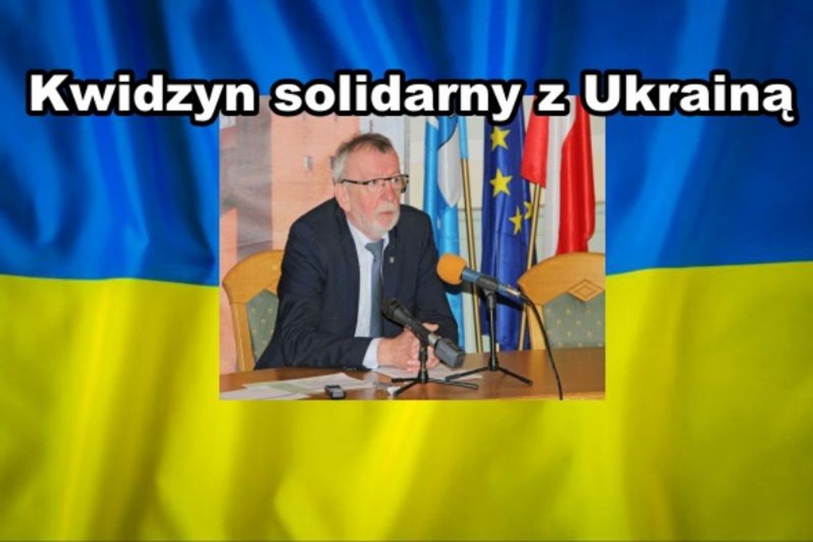 Burmistrz Kwidzyna przesłał list z wyrazami solidarności i wsparcia do mera miasta Bar na Ukrainie