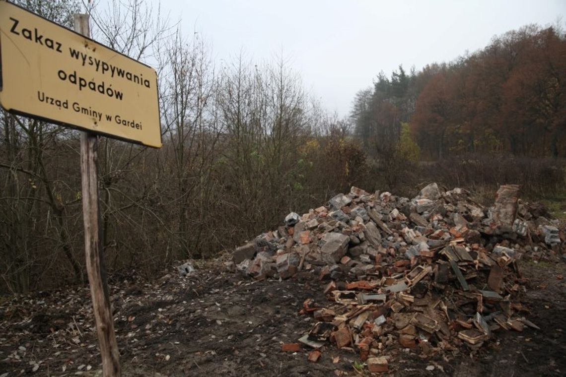 Dzikie wysypiska nadal stanowią problem