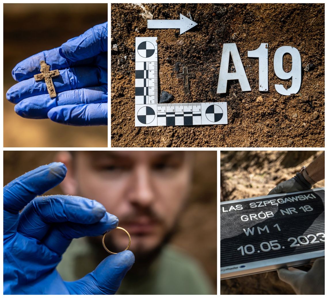 [FOTO] AKTUALNOŚCI: Grób masowy odnaleziony w Lesie Szpęgawskim. Wewnątrz szczątki przynajmniej 84 osób w tym dzieci!