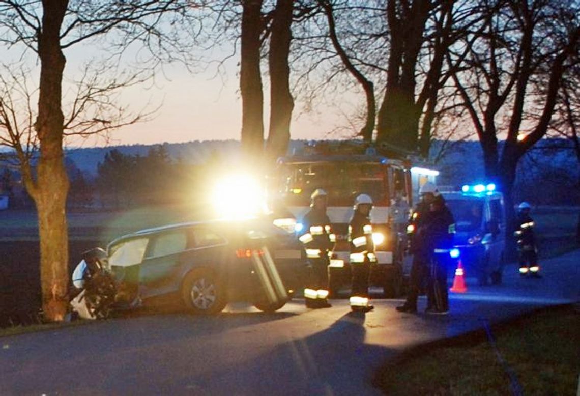 Groźny wypadek w Bronisławowie