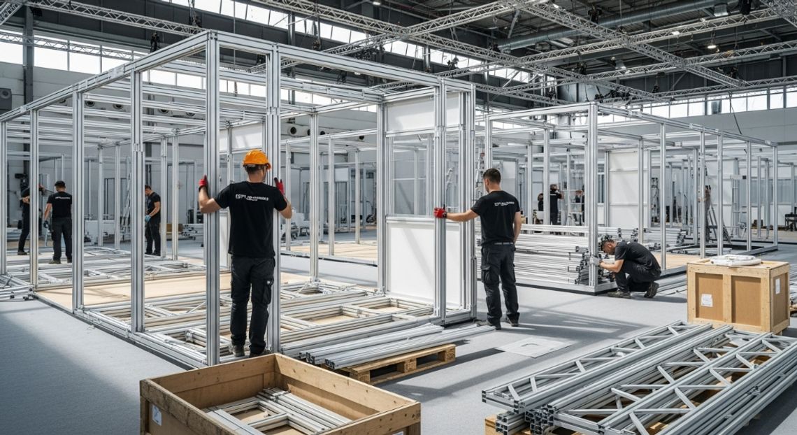 Jak szybki montaż stoisk wystawowych zwiększa zysk i oszczędza czas?