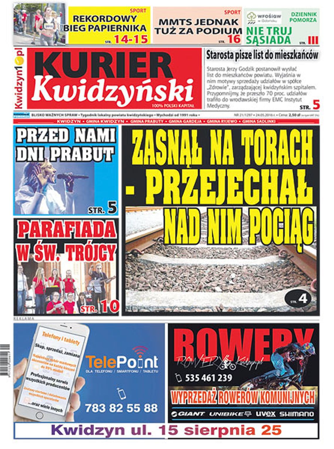 Jest już nowy numer Kuriera Kwidzyńskiego 