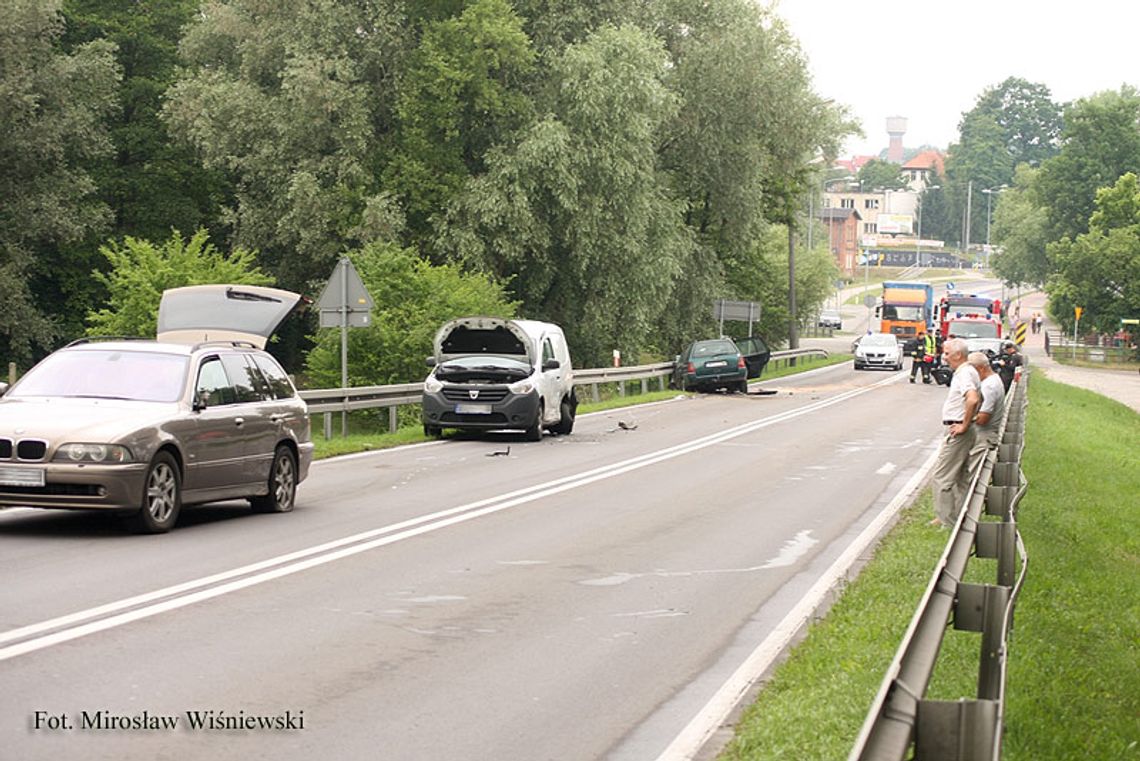 Karambol na Sportowej – są ranni