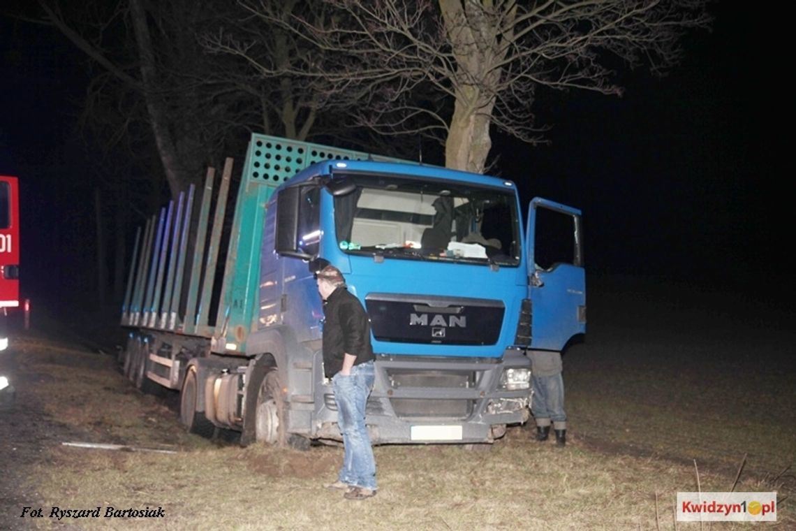 Kierowca nie zachował ostrożności