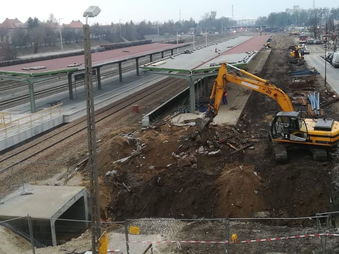 Kłopoty podczas modernizacji linii kolejowej Malbork - Grudziądz