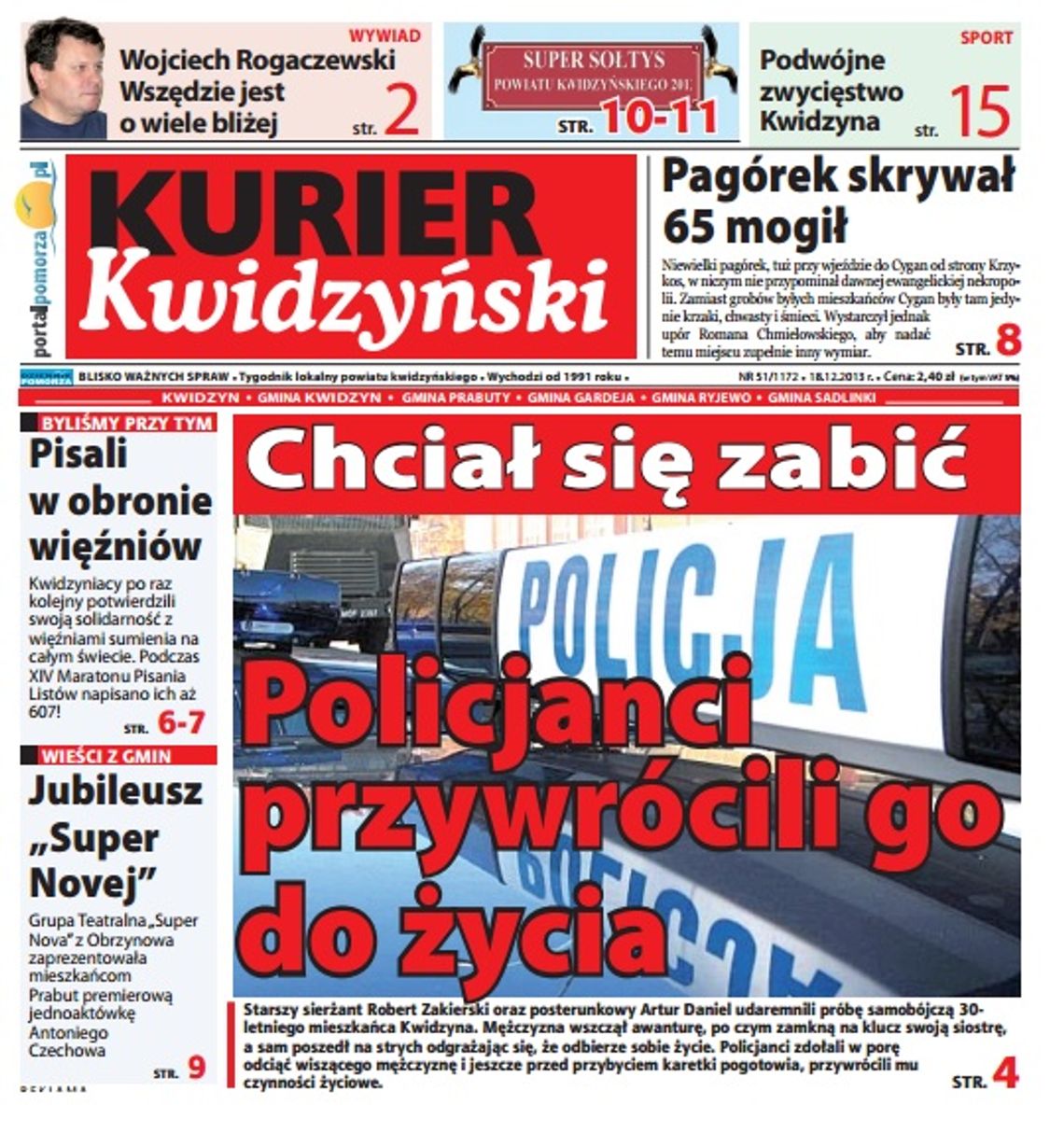 Kurier Kwidzyński zaprasza - czym żyje miasto Kurier Kwidzyński zaprasza - czym żyje miasto
