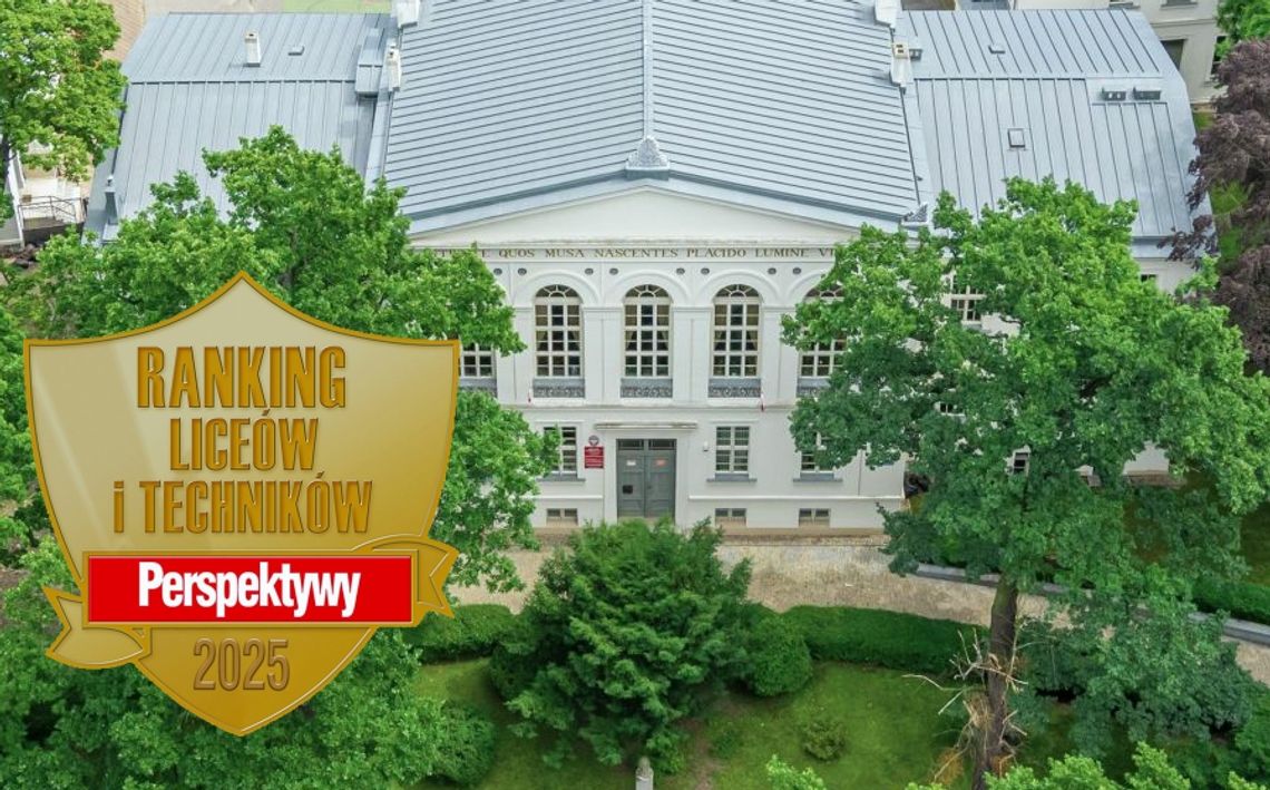 Kwidzyńskie liceum z tytułem  SREBRNEJ SZKOŁY 2025 rankingu Perspektyw